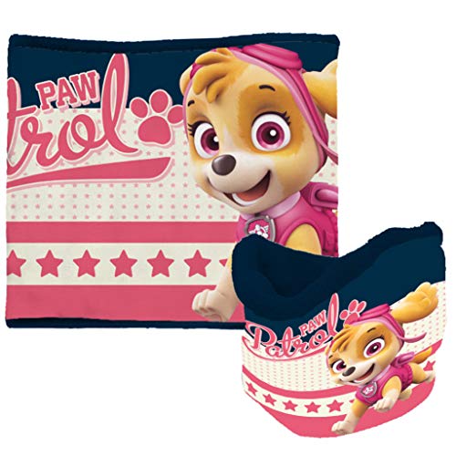 MovilCom® - Set de Regalo Skye Paw Patrol Manta Polar Cama Patrulla Canina Gorro Patrulla Canina Guantes Patrulla Canina Braga Cuello Patrulla Canina Caja Regalo Skye