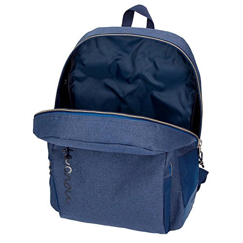 Movom Babylon Mochila Escolar con Carro Azul 33x44x13,5 cms Poliéster 19.6L