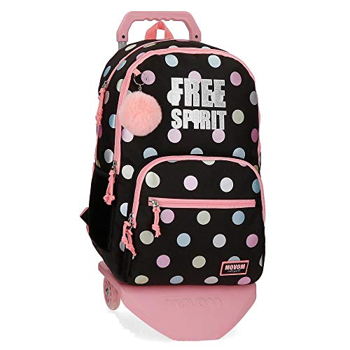 Movom Free Dots Mochila Doble Compartimento con Carro 33x44x13,5 cms Poliéster 25.25L