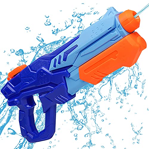 MOZOOSON Pistola de Agua de Juguete para Niñas de Niños, Potente Chorro de Agua con un Alcance Largo 33ft, Water Pistol Gun para Batalla de Agua, Fiestas de Verano al Aire Libre, Capacidad de 750ml