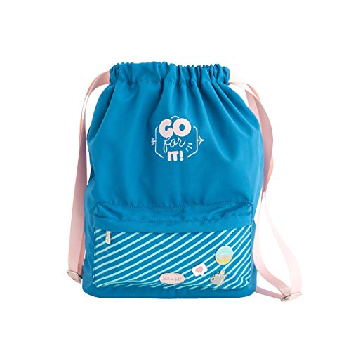 Mr. Wonderful Sack Bag-Go for it, Multicolor, Talla única