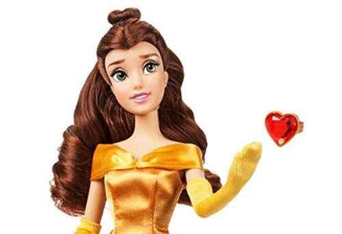 Muñeca clásica con anillo Disney Princesa Belle Classic de 30 cm