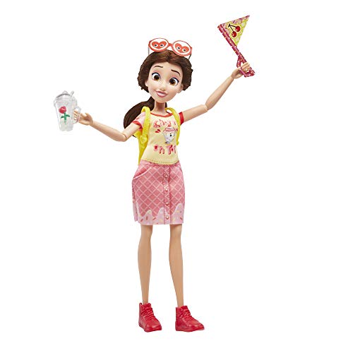 Muñeca de Disney Princess Comfy Squad Estilo azucarero Belle Fashion con Traje y Accesorios inspirados en la Fiebre del azúcar, Juguete para niñas de 5 años en adelante