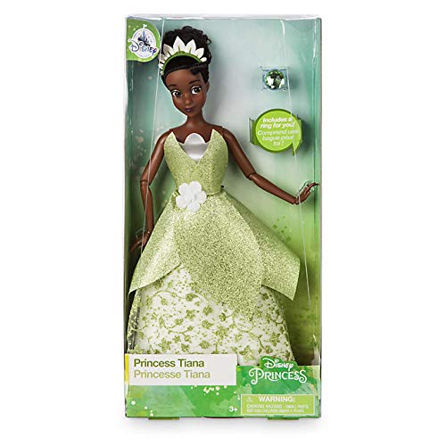 Muñeca oficial Tiana Classic Princess 30cm de Disney con anillo