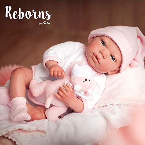 Muñecas Arias- Bebé Reborn Gala Muñeca, 40 cm (98035)