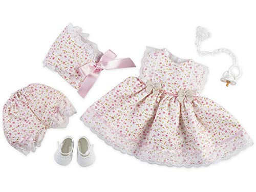 Muñecas Guca- VESTIDOS SURTIDOS MUÑECA REBORN 46 CM, Multicolor (10020)