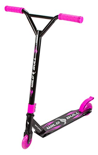 Muñecas Saica- Ryder Wild Bull Pink Floid Patinete 2 Ruedas, Color Fucsia, Medio (3403)