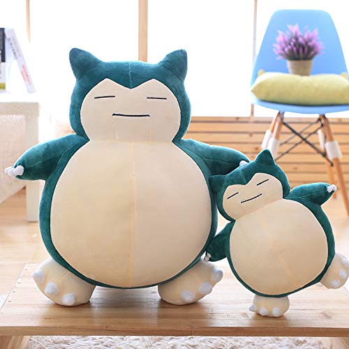 Muñeco de Peluche de 30-80 cm, Oso Lindo, Juguetes de Peluche de Gran tamaño, Almohada, Regalos para niños, Regalo de cumpleaños, 50 cm, Snorlax