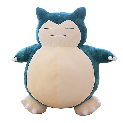 Muñeco de Peluche de 30-80 cm, Oso Lindo, Juguetes de Peluche de Gran tamaño, Almohada, Regalos para niños, Regalo de cumpleaños, 50 cm, Snorlax