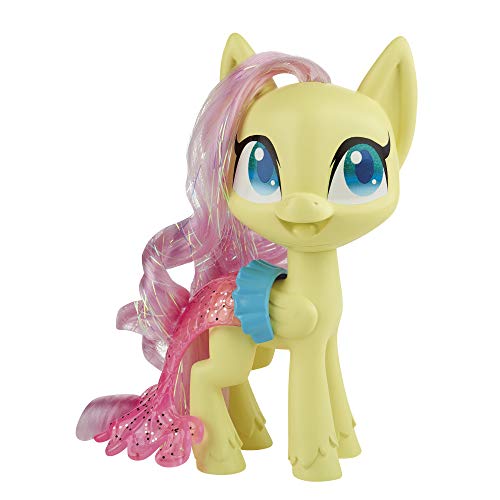 My Little Pony Figura Fluttershy Potion Magique Pony Amarillo de 12,5 cm (Hasbro E9141)