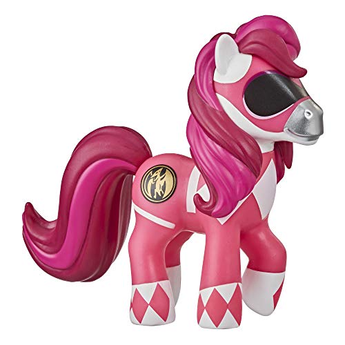 My Little Pony x Power Rangers Crossover Collection Morphin Pink Pony - Figura Coleccionable Inspirada en Power Rangers