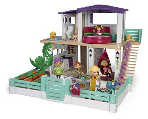 Mymy City- Holiday House, Casita de muñecas amueblada, para niños y niñas a partir de 3 años, (Famosa 700015599) , color/modelo surtido