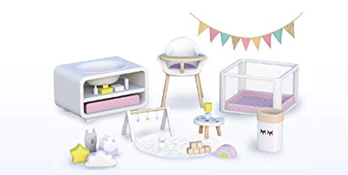 mymy CiTY - Set Muebles, habitación bebés para niños y niñas de 3 a 8 años (Famosa 700015355)