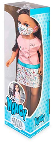 Nancy, Un Día con Mascarilla Trendy, Muñeca con Mascarilla para Niños Y Niñas A Partir De 3 Años + , Un Día De Verano, Muñeca con Traje De Baño