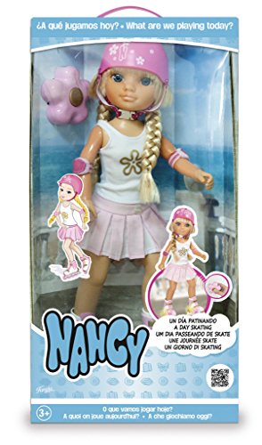 Nancy - Un Día Patinando Muñeca, Multicolor, 700013722