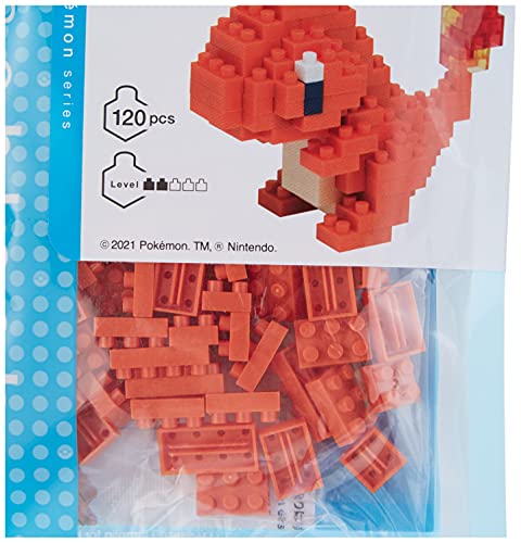 nanoblock NBPM002 Charmander, color colorido , color/modelo surtido