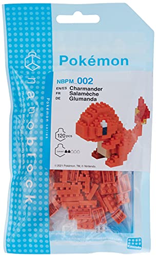 nanoblock NBPM002 Charmander, color colorido , color/modelo surtido