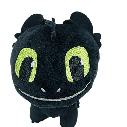 nanyin Cómo Entrenar A Tus Muñecas De Juguete Dragon 3 Plush 22Cm, Light Fury Toothless Night Plush Toy Soft White Dragon For Kid