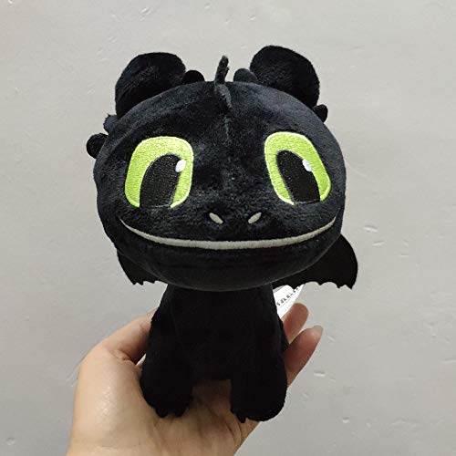 nanyin Cómo Entrenar A Tus Muñecas De Juguete Dragon 3 Plush 22Cm, Light Fury Toothless Night Plush Toy Soft White Dragon For Kid