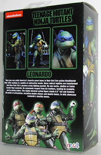 Neca las Tortugas Ninja 1990, Figura de Acción Leonardo