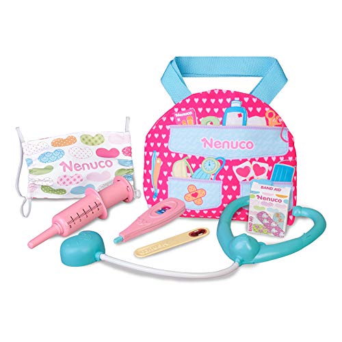 Nenuco-Botiquín de emergencias, Accesorios medicos para muñecos, Regalo Ideal para niñas y niños a Partir de 3 años(Famosa 700016295)