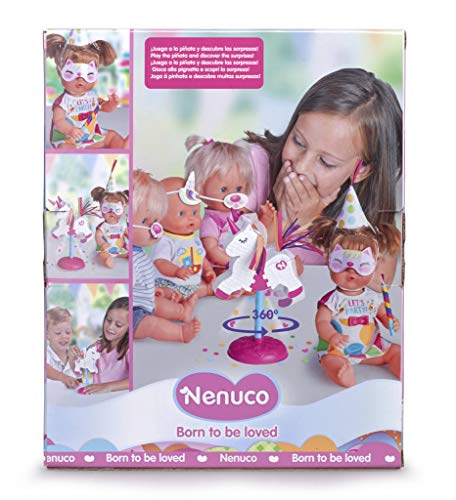 Nenuco de Famosa Piñata, muñeca bebé Fiesta de cumpleaños, para niñas y niños a Partir de 3 años (Famosa 700014770)