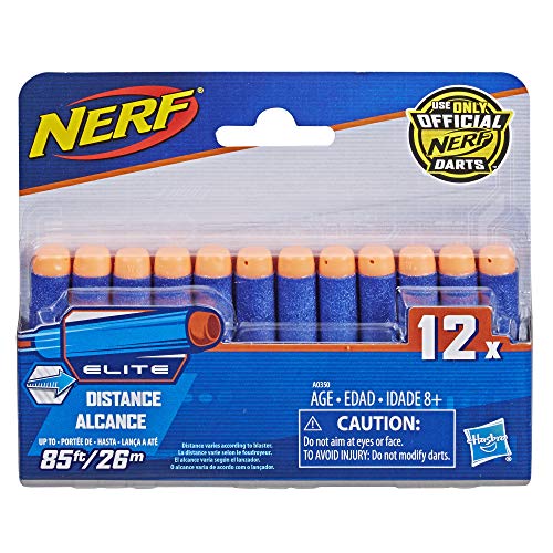 Nerf - Elite 12 Dardos (Hasbro A0350EU6)