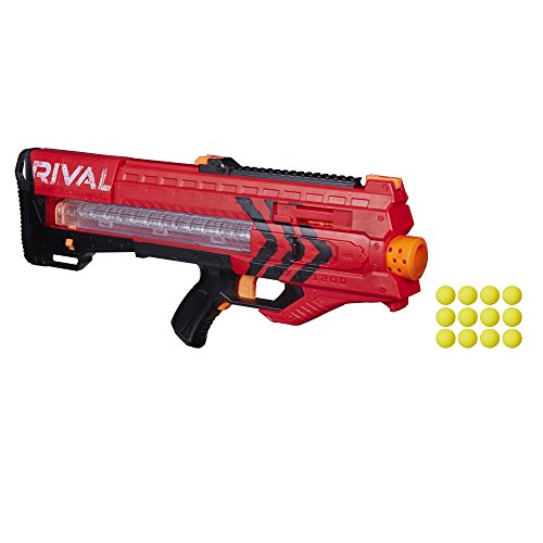 Nerf Juego de Pistola Rival Zeus MXV, B1592, Color Rojo