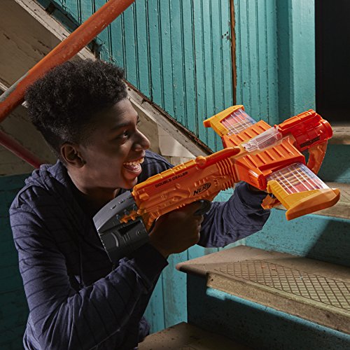 Nerf - Lanzadardos Doomlands Double Leader (Hasbro B5367EU4)