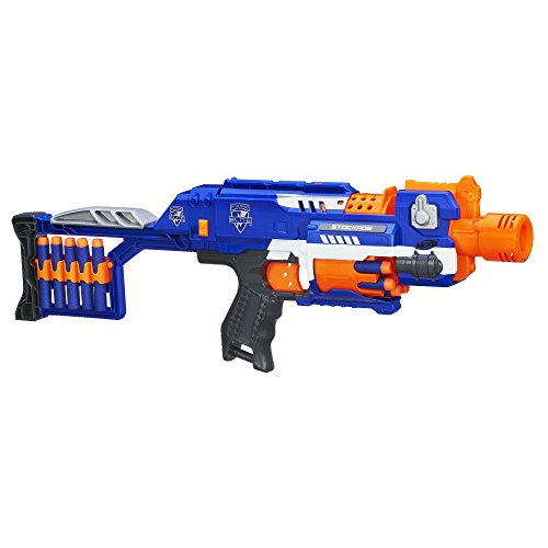 Nerf - Lanzadardos Stockade Elite (Hasbro 98695EU4)