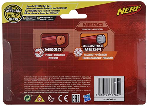 Nerf - Mega 10 dardos recambios (Hasbro A4368EU6)