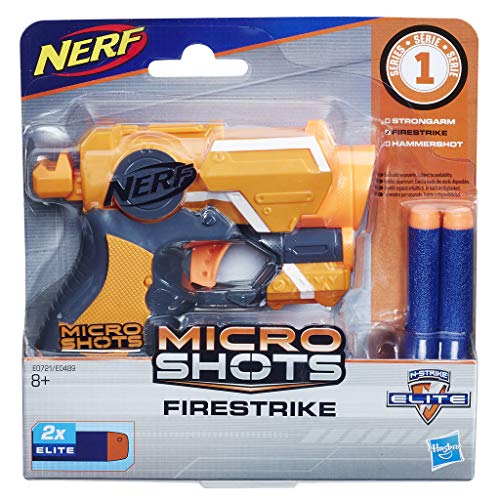 Nerf- Microshots Firestrike SE1, Multicolor (Hasbro E0721ES0) , Color/Modelo Surtido