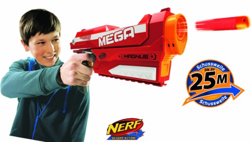 Nerf - N-Strike Elite Mega Magnus lanzadardos (Hasbro A4887E24)