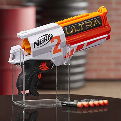 Nerf Two Motorised Blaster – Recarga rápida – Incluye 6 Compatible Solo con Dardos Ultra, Multicolor (Hasbro E79214R00)