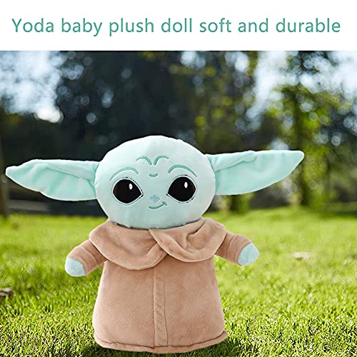 Nesloonp Star Wars Baby Peluche de Star Wars de Star Wars Baby Plushie Star Wars The Child-Mandalorian para Niños Colección De Navidad Regalo 28 Centimetros