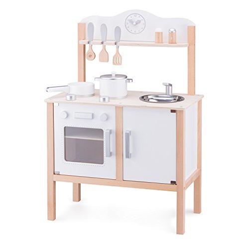 New Classic Toys 11050 - Cocina Moderna, Color Blanco