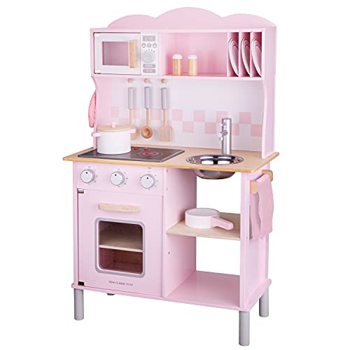 New Classic Toys-11067 Cocina, Color Rosa (11067)