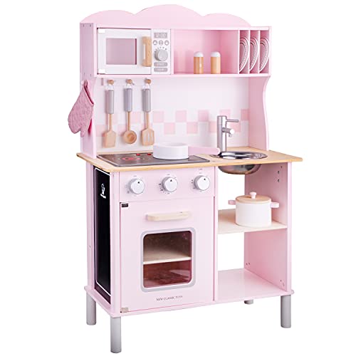 New Classic Toys-11067 Cocina, Color Rosa (11067)