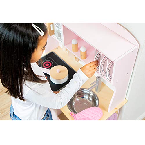 New Classic Toys-11067 Cocina, Color Rosa (11067)