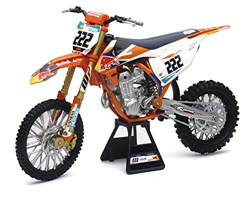 New Ray - Moto KTM 450 SX-F Racing T. Cairoli Nº 222 1/6° - 49673 , color/modelo surtido