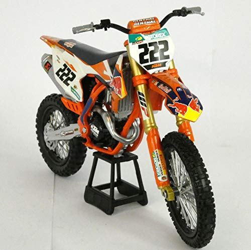 New Ray - Moto KTM 450 SX-F Racing T. Cairoli Nº 222 1/6° - 49673 , color/modelo surtido