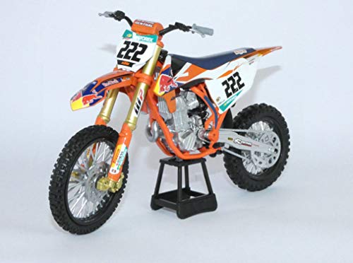 New Ray - Moto KTM 450 SX-F Racing T. Cairoli Nº 222 1/6° - 49673 , color/modelo surtido