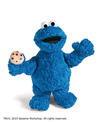 Nici 41958 Peluche del Monstruo de Las Galletas de Barrio Sésamo, de 35 cm, para niñas, niños y Fans, Peluche Suave para abrazarlo y Jugar, Color Azul