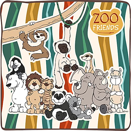 NICI Suave Gorila de Juguete 20cm - Juguetes Peluches de Mono para niñas, niños y bebés - Esponjoso Animal Relleno para Jugar y abrazar - Animales de Peluche Colección Zoo Friends