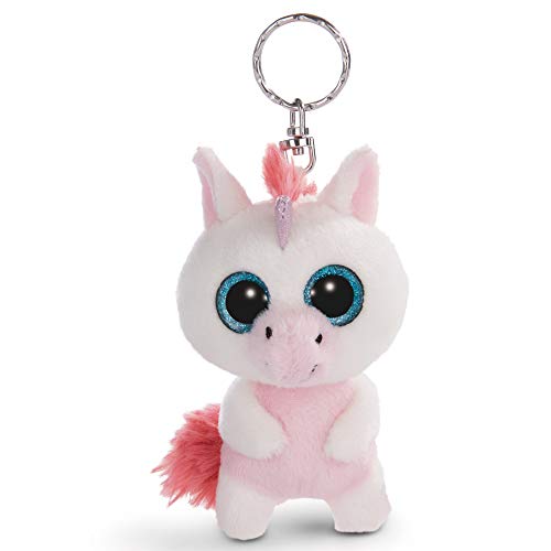 NICI - Unicornio Milky-Fee Llavero, blanco/rosa, 45551