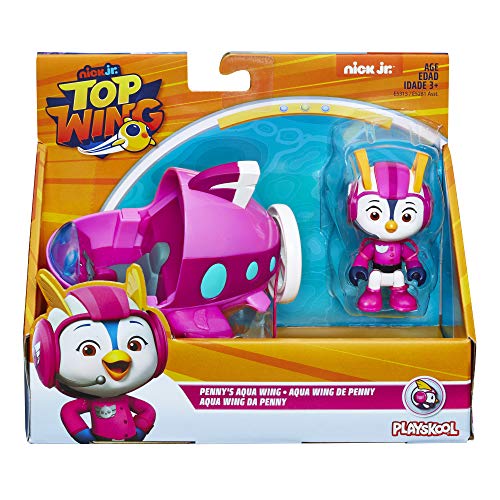 Nick Jr. Top Wing: Top Wing - Penny's Aqua Wing Figure and Vehicle