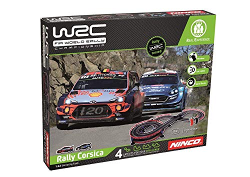 Ninco wrc rally corsica Circuito Slot, color variado, única (Fábrica De Juguetes 91012) , color/modelo surtido