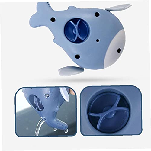 Niños Baño Juguetes Dibujos animados Dolphin Clockwork Toy Natación Animal Floating Toy Blue Baby Care Products