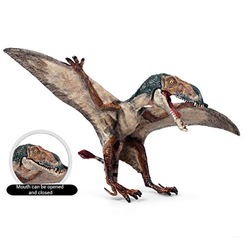 Niños Nuevo jurásico depredador carnívoro Boca Abierta pterodáctilo sólido PVC Dinosaurio Mundo Animal Modelo Figuras de acción de Juguete