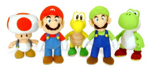 Nintendo Super Mario - Muñeco de Peluche de Yoshi (24 cm)